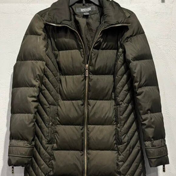 Women's Kenneth Cole Duck Down Feather Quilted Puffer Jacket (no hood) Small - Picture 1 of 4